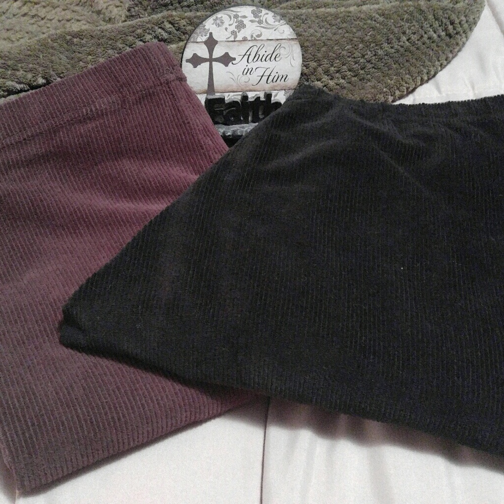 Corduroy Velour Leggings